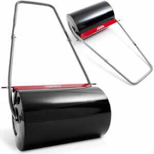 Hecht Garten Walzen Rasen Walze Gärtner Hand Acker Boden Roller Metall Rolle Neu