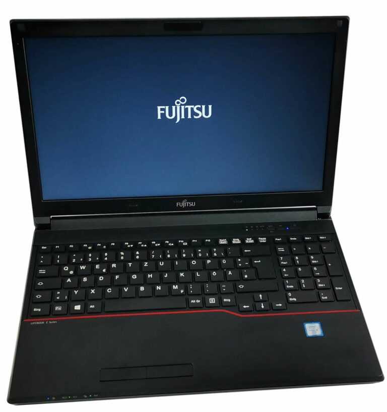 Fujitsu Lifebook E556 15,6" FullHD - Core i5 6300U CPU 8GB RAM 500GB SSD