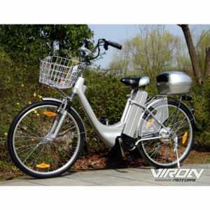 Elektrofahrrad Citybike 250W 36V E-Bike 26" Zoll Pedelec 6 Gang Korb Akku Motor