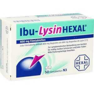 IBU-LYSINHEXAL Filmtabletten 50 St 10333719