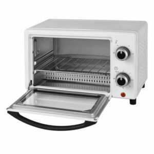 Multiofen 9 Liter Pizzaofen Miniofen Infrarot 1050W weiß (Karton defekt)*61625