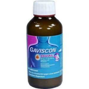 GAVISCON Dual 500mg/213mg/325mg Suspension z.Einn. 300 ml PZN 13154733