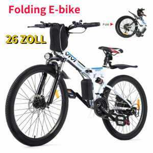Klapprad E-Bike 26 Zoll Elektrofahrrad Mountainbike Faltrad Pedelec 250W 36V NEU