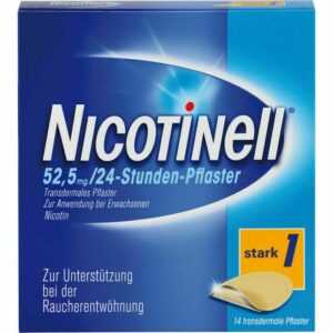 NICOTINELL 21 mg/24-Stunden-Pflaster 52,5mg 14 St 01262015