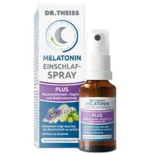 DR.THEISS Melatonin Einschlaf-Spray plus Passionsblume Hopfen- Baldrianex. 20 ml