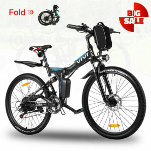 26" Elektrofahrrad E-Mountainbike LCD AKKU Shimano EBike Pendeln Herren Bike