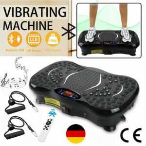 3D Vibrationsplatte Body Shaper LCD Vibrationsgerät Vibro Heimtrainer Ganzkörper