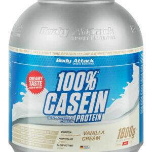 Body Attack 100% Casein Protein 1,8 kg Dose Aminosäuren Micellar Kasein B2