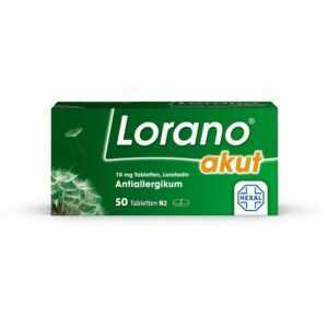 LORANO akut Tabletten 50 St PZN07222904