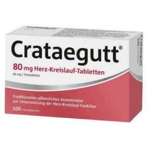 CRATAEGUTT 80 mg Herz-Kreislauf-Tabletten 100 St PZN 14064512