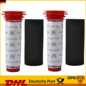 2+2 Waschbare Filter Für Bosch-BCH6ZOOO Zoo’o ProAnimal Und Bosch Athlet Neu