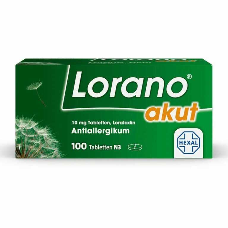 LORANO akut Tabletten 100 St PZN07224435