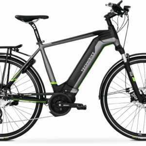 28 Zoll E-Bike TechniBike Trekking Elektro Fahrrad Herren Pedelec Conti 600Wh L