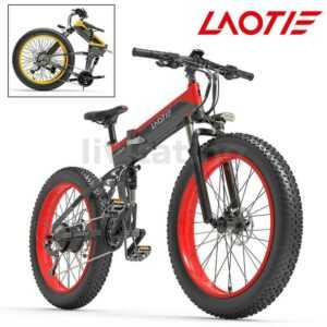 LAOTIE E-Bike Klapprad 26 Zoll 1500W Elektrofahrrad 27 Gang 45km/h Mountainbike