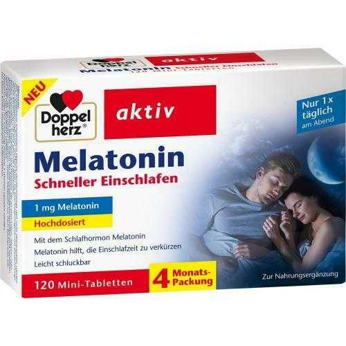 DOPPELHERZ Melatonin Tabletten 120 St PZN 16874267