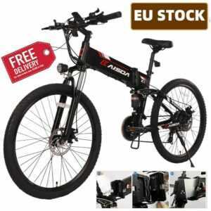 E-BIKE Elektrofahrrad 26 Zoll Mountainbike 500W Shimano Pedelec 21-Gänge 40km/h