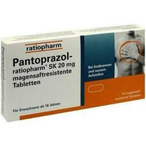 Pantoprazol SK 20mg Sodbrennen 14 Tabletten / 5520856