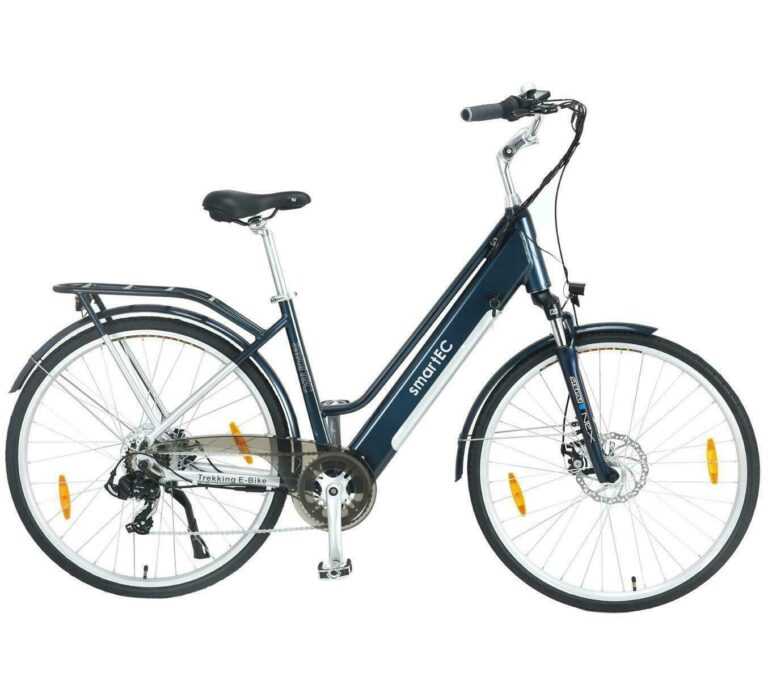 smartEC Trek-28D Trekking Pedelec/E-Bike 26 Zoll Rahmen-Akku