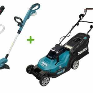 Makita 18V Garten Set DLM432Z Akku-Rasenmäher + DUR181Z Akku-Rasentrimmer