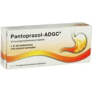 PANTOPRAZOL ADGC 20 mg magensaftres.Tabletten 14 St 08998392