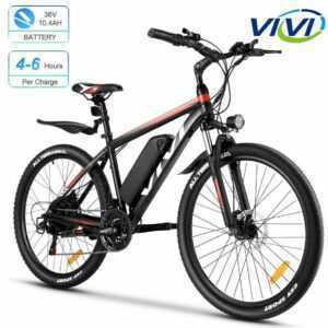 Elektrofahrrad E-Bike 26" Klapprad E Mountain bike,Pedelec 350W 7/21-Gänge Sport