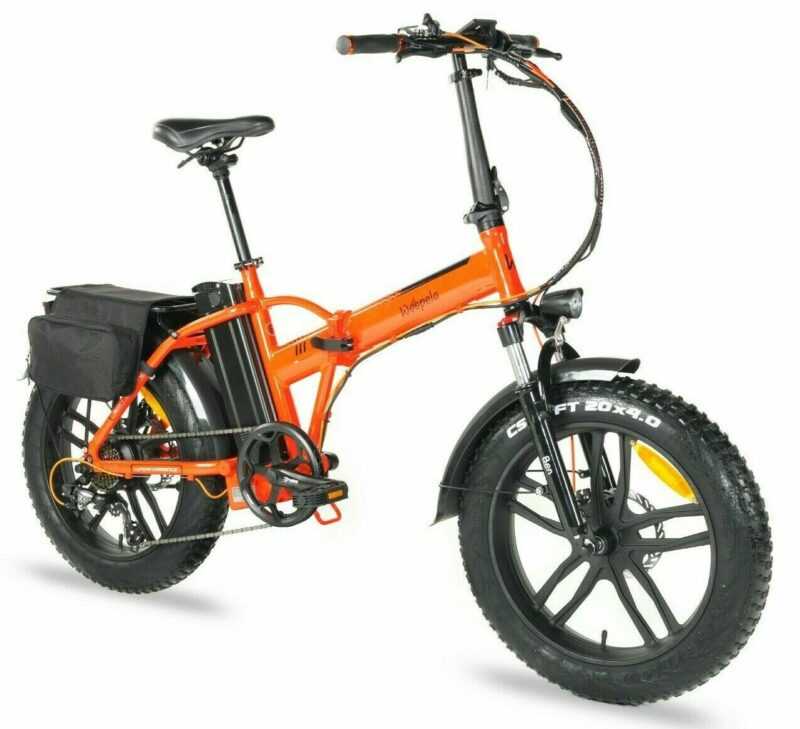20 Zoll E-Bike Klapprad Pedelec Elektrofahrrad Fatbike Shimano 7 Gang Disc-Brake