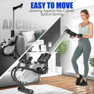 Rudergerät Rudermaschine klappbar Ruderzugmaschine Indoor-Fitness-Workout