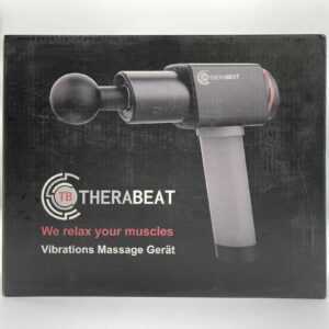 THERABEAT Massagepistole Therapeuten Aluminiumgehäuse 6 abgestimmte Intensitätss