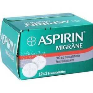 ASPIRIN MIGRÄNE Brausetabletten 24 St PZN 958298