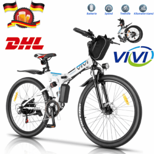 Elektro Fahrrad Pedelec Electric CE Fatbike Faltbar E-Bike Klappbar Mountainbike