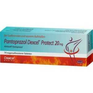 PANTOPRAZOL Dexcel Protect 20 mg magensaftres.Tab. 14 St 03037110