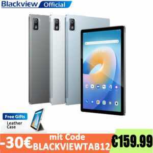 Vorbestellen Blackview Tab 12 4GB+64GB Android 11 Tablet 10 Zoll 4G LET Dual SIM
