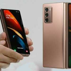 SAMSUNG GALAXY Z Fold2 SM-F916B 5G 216GB Schwarz Smartphone - Mit...