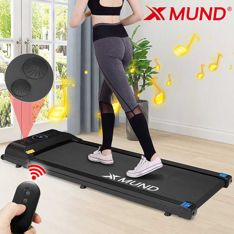 XMUND Elektrische Laufband Sportgerät WalkingPad Heimtrainer Joggen Heimtraining 
