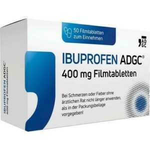 IBUPROFEN ADGC 400 mg Filmtabletten 50 St 17445321
