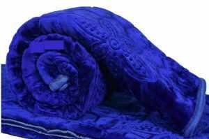 Luxus Blumen Druck Einzelbett Größe Ultra Weich Und Lush Winter