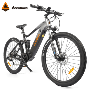 Accolmile Cola Bear 27.5" Electric Bike MTB E-bike 48V 250W or 750W BAFANG Motor