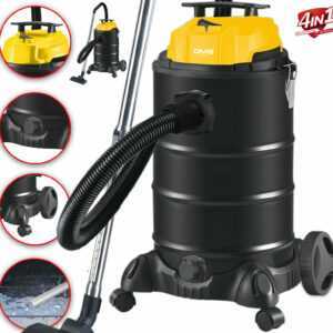 DMS® 4in1 Industriestaubsauger 1800W Nass Trocken Sauger 30L Staubsauger AZ510 C