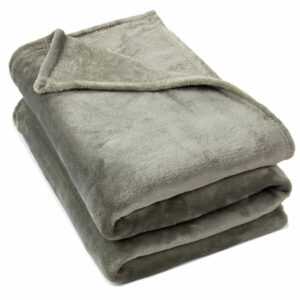 Kuscheldecke Wohndecke Sofadecke XXL grau (taupe) 150x200 cm oder