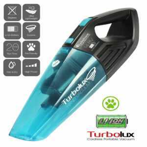 B-Ware Akku Hand-Staubsauger Nass & Trocken beutellos Akkusauger 2in1 schwarz