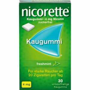 NICORETTE 4 mg freshmint Kaugummi 30 St PZN10041945