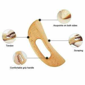 Holz gua sha Werkzeuge Anti Cellulite Massage Werkzeug Holz Lymphdrainage Paddle