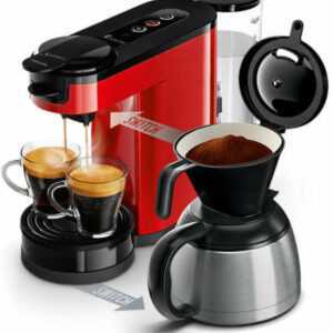 PHILIPS Senseo Switch HD6592/80 Pad und Filterkaffeemaschine 1450 Watt