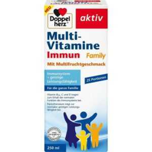 DOPPELHERZ Multi-Vitamine Immun Family flüssig 250 ml PZN 17197254