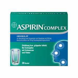 ASPIRIN COMPLEX Granulat 20 Beutel ,PZN 04114918