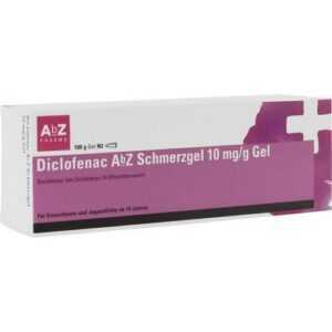 DICLOFENAC AbZ Schmerzgel 10 mg/g 100 g PZN 17439496