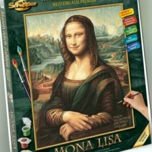 Schipper Malen nach Zahlen Master Class Premium 40x50cm Mona Lisa 609130511