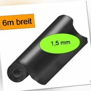 18,3m² EPDM-Flachdachabdichtung, 6,1m x 3m, f.Terrasse Balkon  1,5mm bau,con ;;