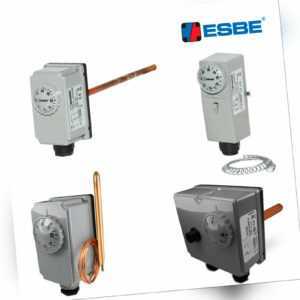 Tauchthermostat, Anlegethermostat, Temperaturregler, Doppelthermostat, Regler