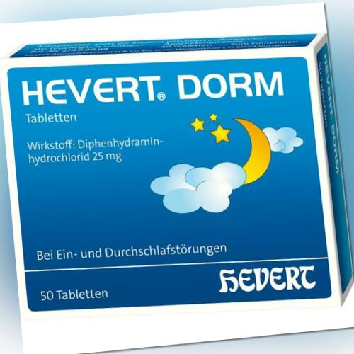 HEVERT DORM Tabletten 50 St PZN 2567828